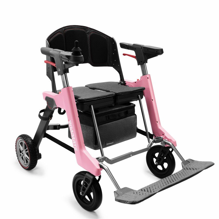 S495 Roamate Çok Fonksiyonlu Akülü Tekerlekli Sandalye | Ultra Hafif 16.8 kg | Uçak Uyumlu